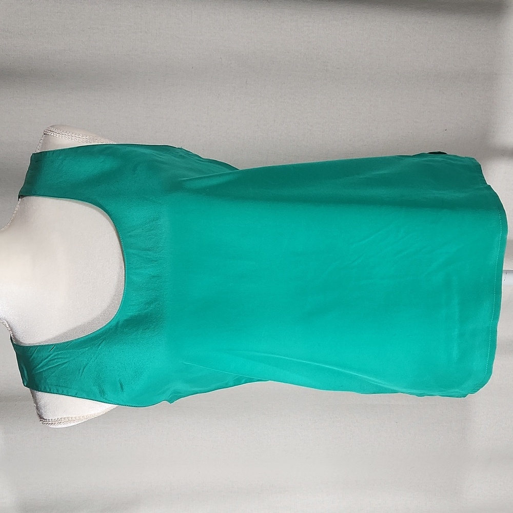 80s UMI COLLECTIONS silk tank 8 vintage Anne Crimmins top S/M sleeveless blouse